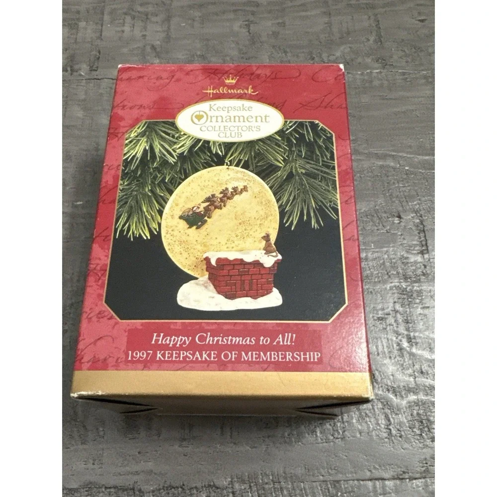 VTG Hallmark Keepsake Ornament Collector's Club 
